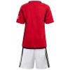 Conjunto (Camiseta+Pantalón Corto) Manchester United Primera Equipación 23-24 - Niño